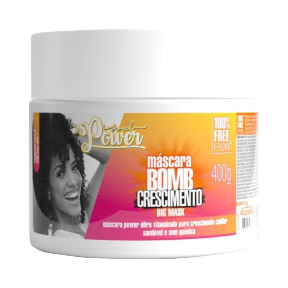 Máscara Capilar Soul Power Force Mask Bomb 400g