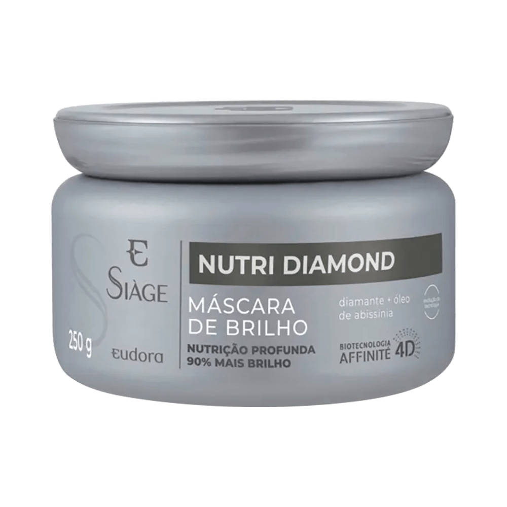 Máscara de Brilho Siàge Nutri Diamond 250g