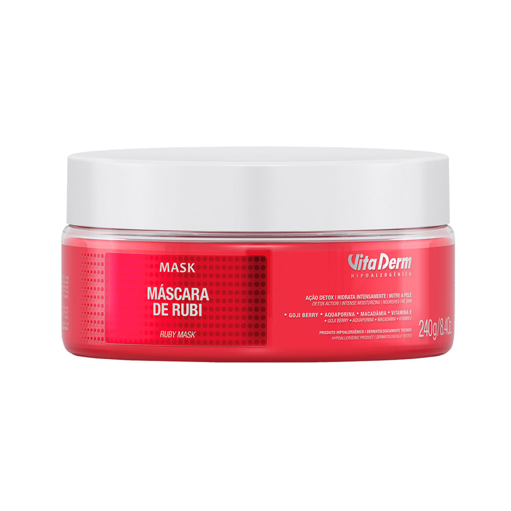 Máscara de Rubi Vita Derm 240g