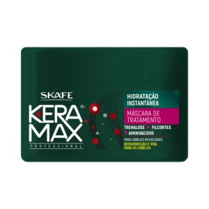 Máscara De Tratamento Keramax Hidratação Instantânea 350g