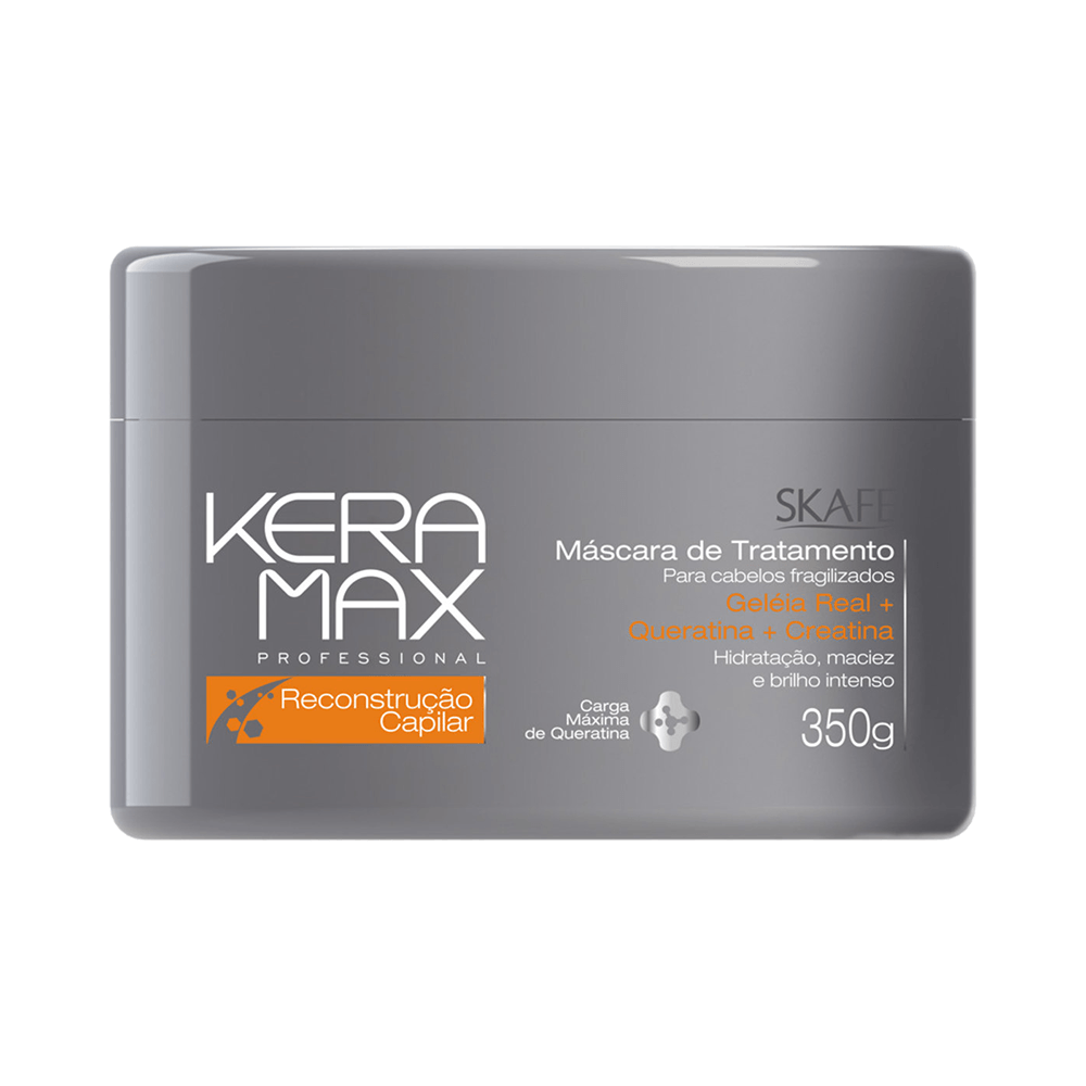 Máscara De Tratamento Keramax Reconstrução Capilar 350g