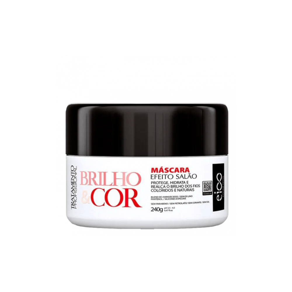 Máscara Eico Brilho e Cor 240g