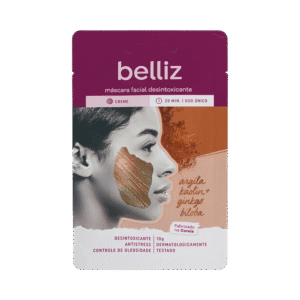 Máscara Facial Belliz Desintoxicante Argila Vermelha (3762)