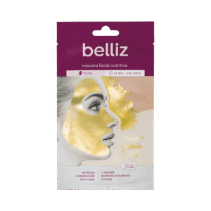 Máscara Facial Belliz Nutritiva Ouro (3768)