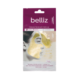Máscara Facial Belliz Pré Make Up Ouro (3766)