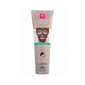 Máscara Facial Esfoliante Rk By Kiss Carvão Detox com Açucar 75g