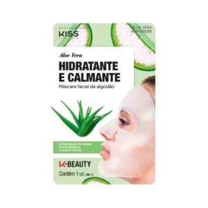 Máscara Facial Kiss New York Aloe Vera 10g