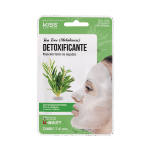 Máscara Facial Kiss New York Detoxificante Algodão