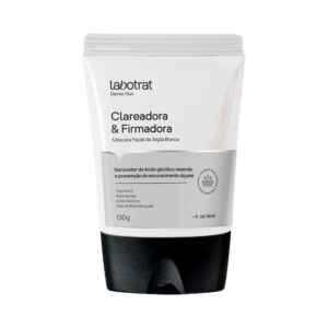 Máscara Facial Labotrat Dermo Skin Argil Branca Clareadora e Firmadora 130g