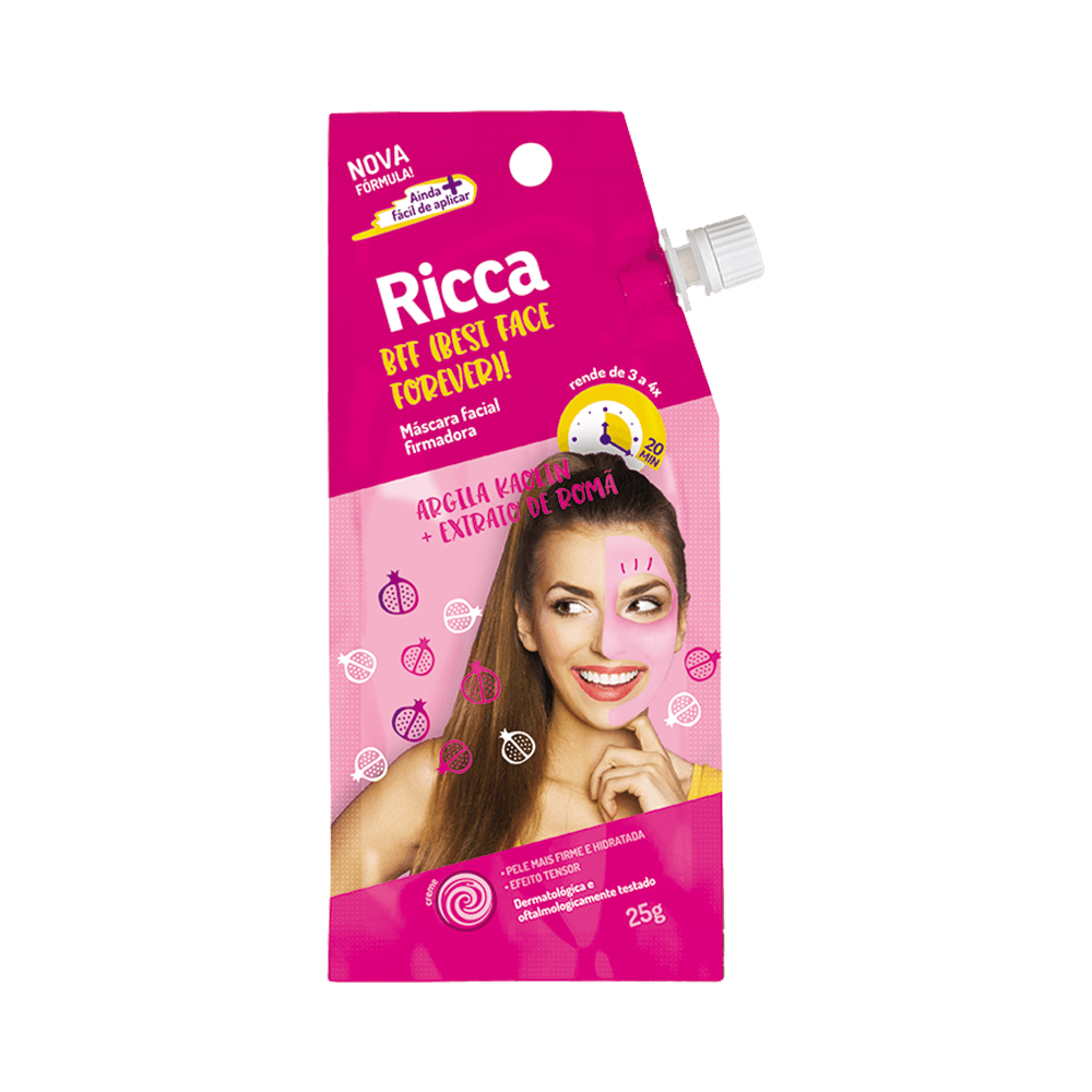 Máscara Facial Ricca Firmadora