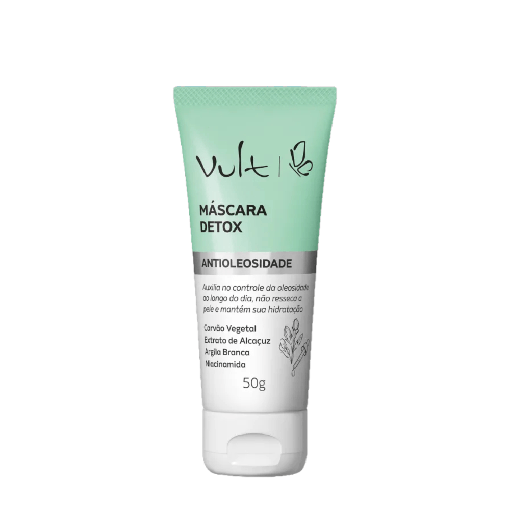 Máscara Facial Vult Care Detox 50g