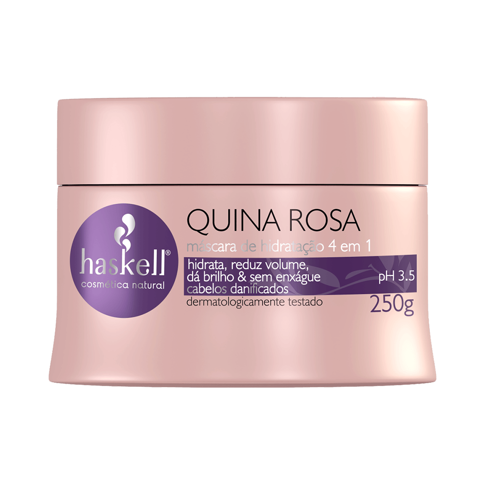 Máscara Haskell Quina Rosa 250g