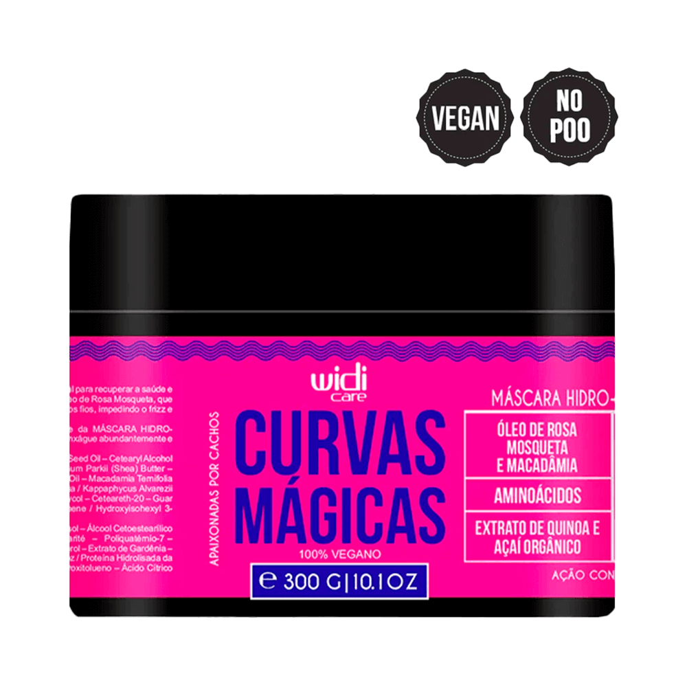 Máscara Hidro-Reconstrutora Widi Care Curvas Mágicas 300g