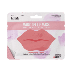 Máscara Labial Kiss New York Magic Gel Rosa Mosqueta
