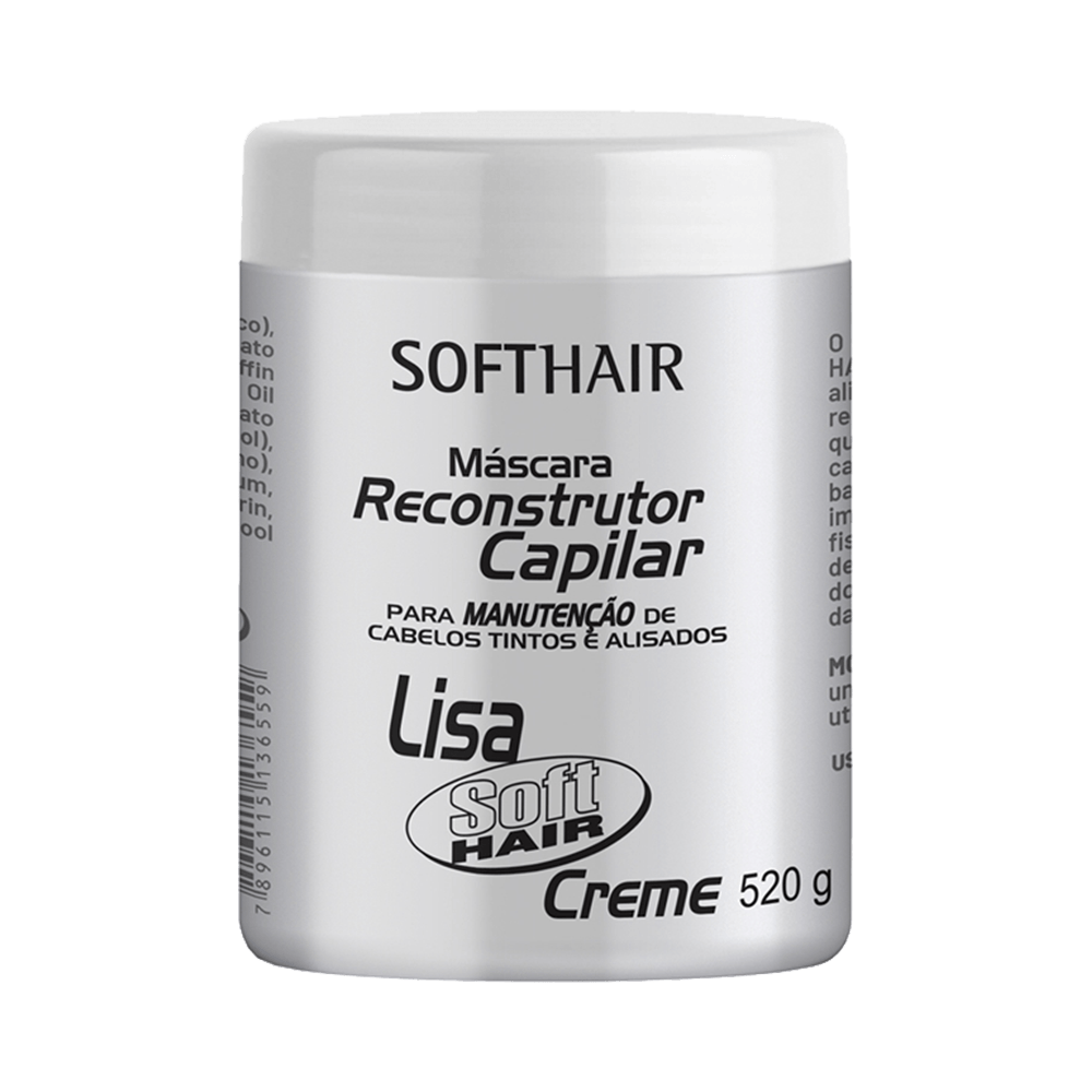 Máscara Lisa Soft Hair Reconstrutora 520g
