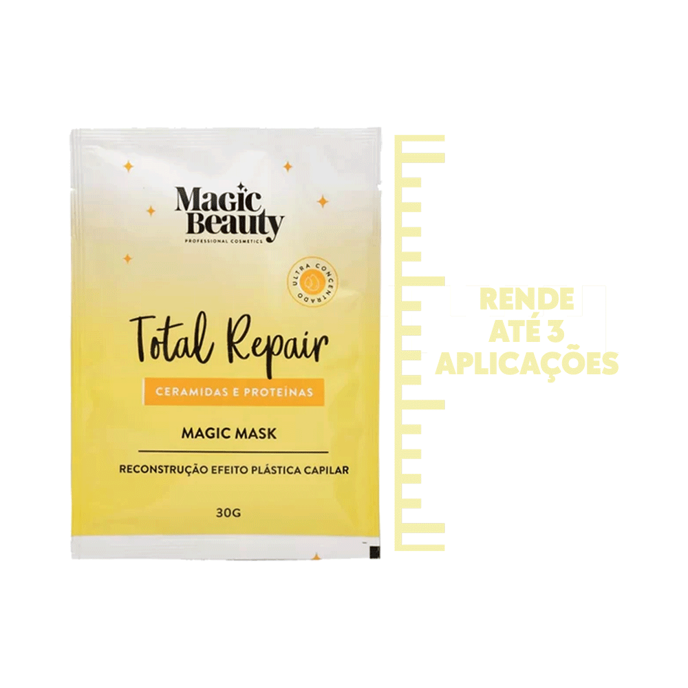 Máscara Magic Beauty Sache Total Repair 30g