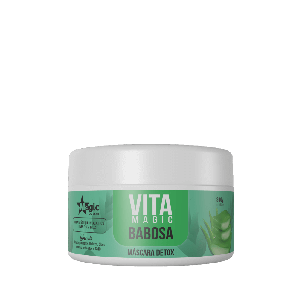 Máscara Magic Color Detox Vita Magic Babosa 300g
