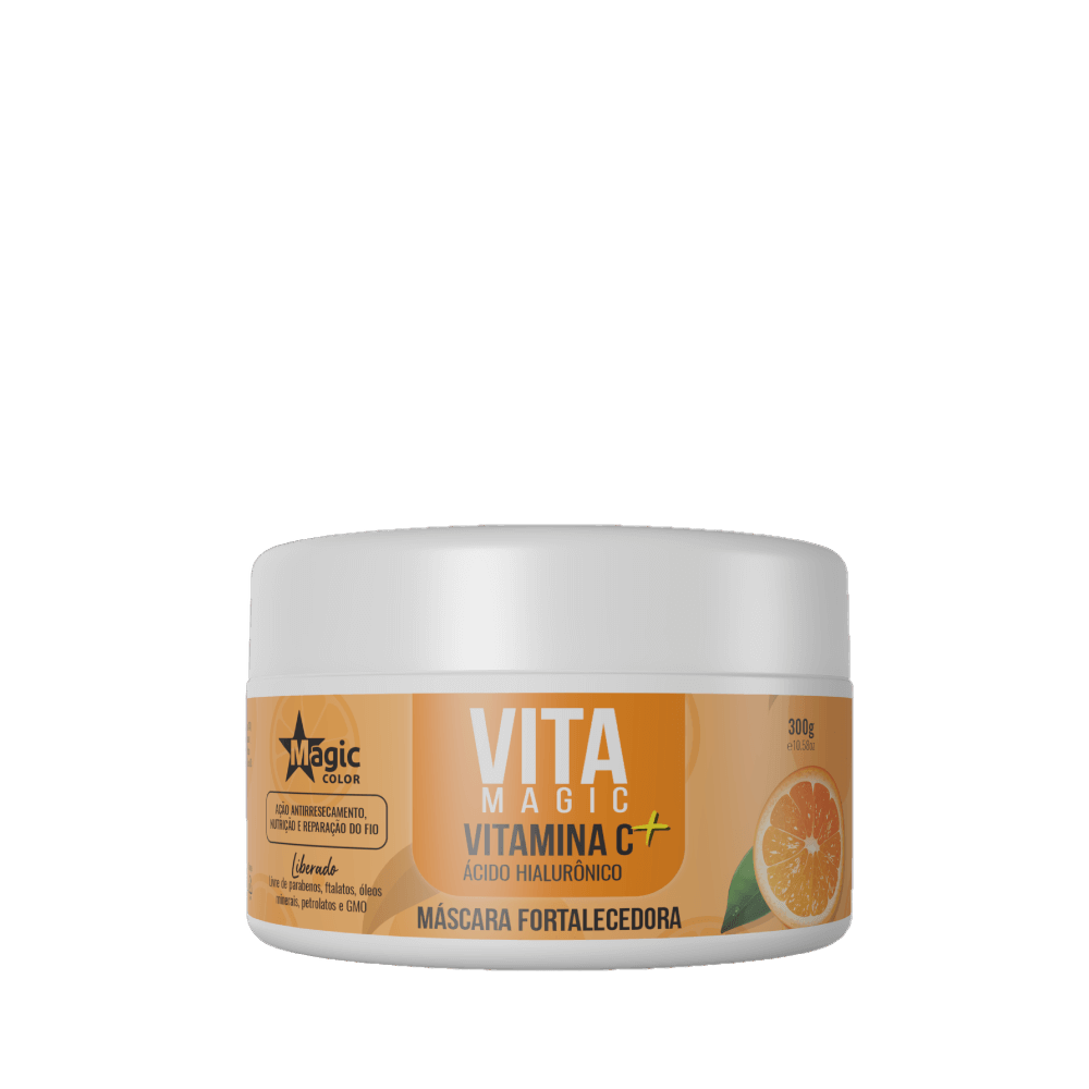 Máscara Magic Color Vita Magic Vitamina C + Ácido Hialurônico 300g