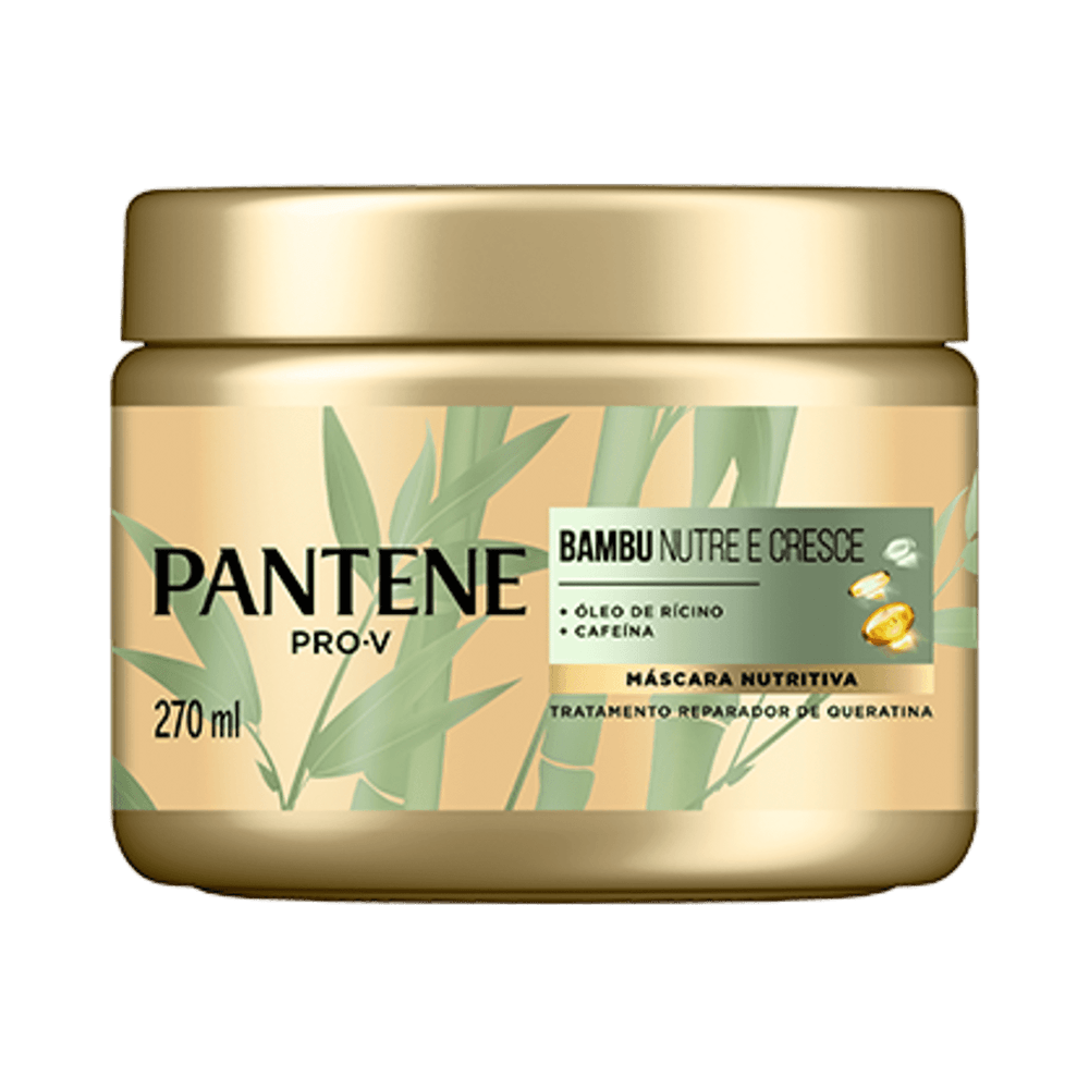 Máscara Pantene Bambu Nutritiva 270ml