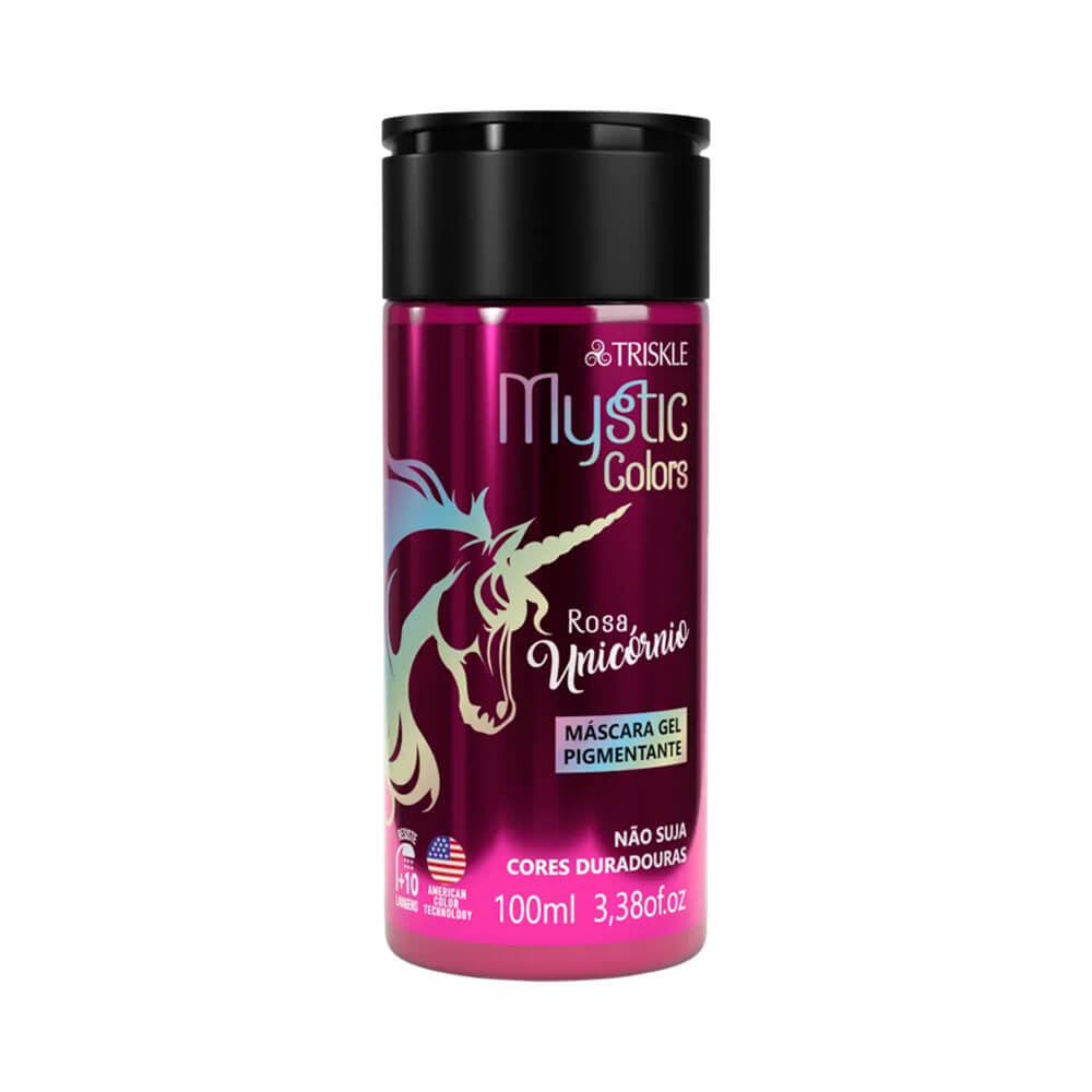 Máscara Pigmentante Triskle Mystic Rosa Unicórnio 100ml