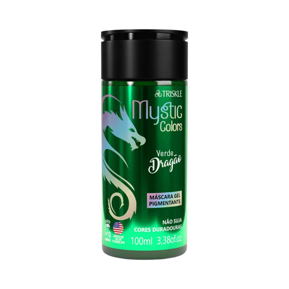 Máscara Pigmentante Triskle Mystic Verde Dragão 100ml