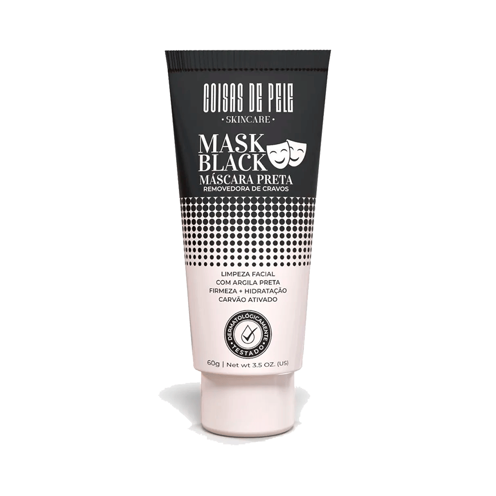 Máscara Removedora de Cravos Facial Coisas de Pele Black Mask 60g