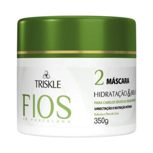 Máscara Triskle Fios de Porcelana Hidratação e Brilho 350ml