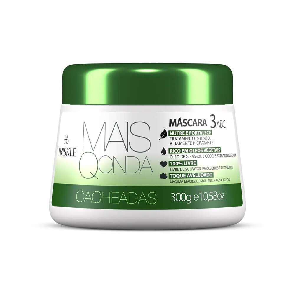 Máscara Triskle Mais Q Onda Cacheadas 300g