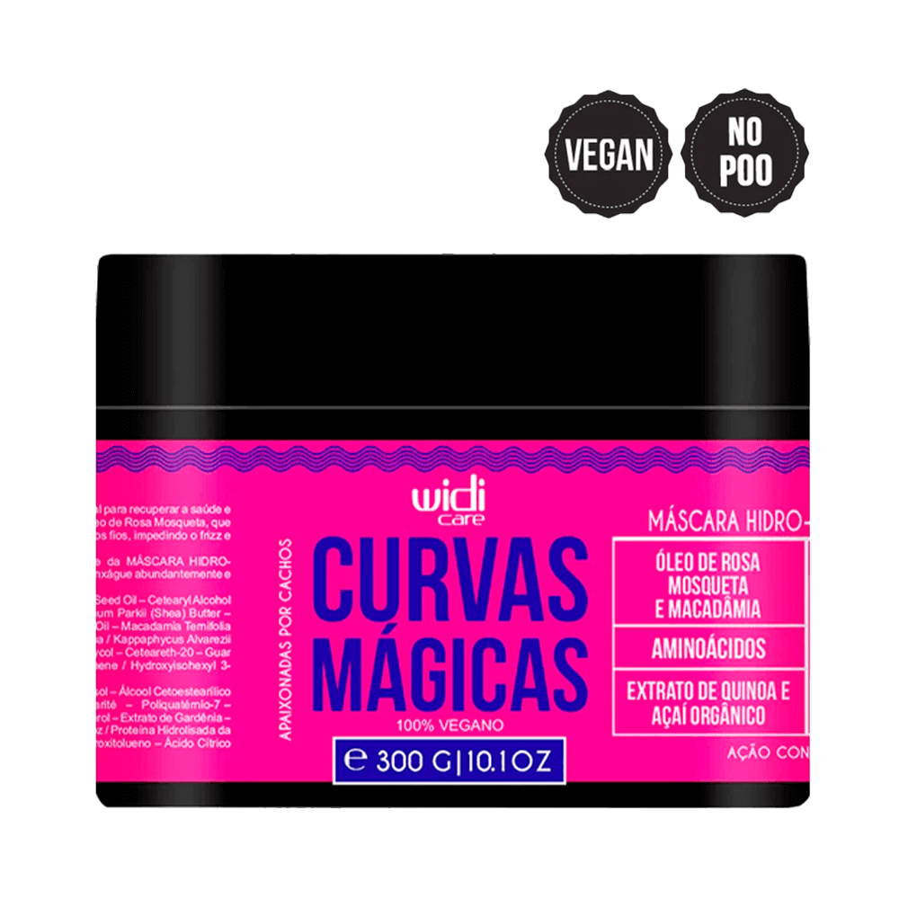 Máscara Widi Care Hidro-Reconstrutor Curvas Mágicas 300g