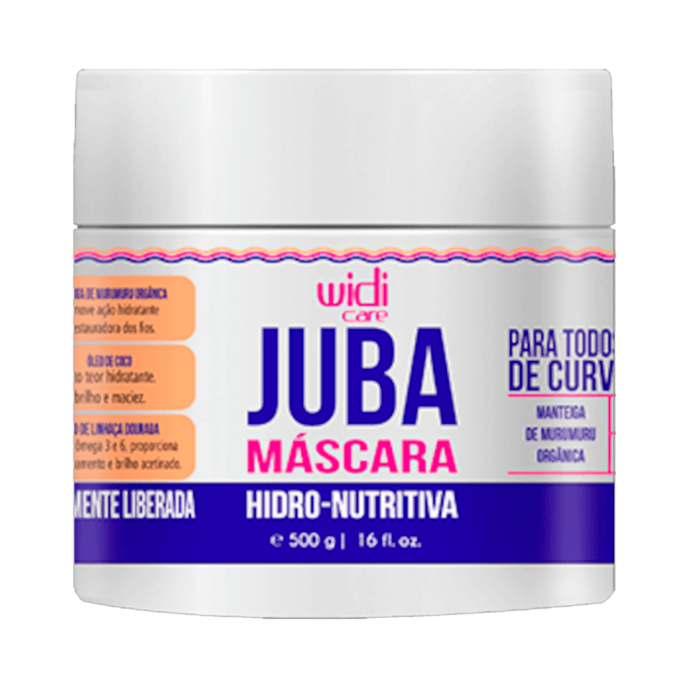 Máscara Widi Care Juba Hidro-Nutritiva 500g