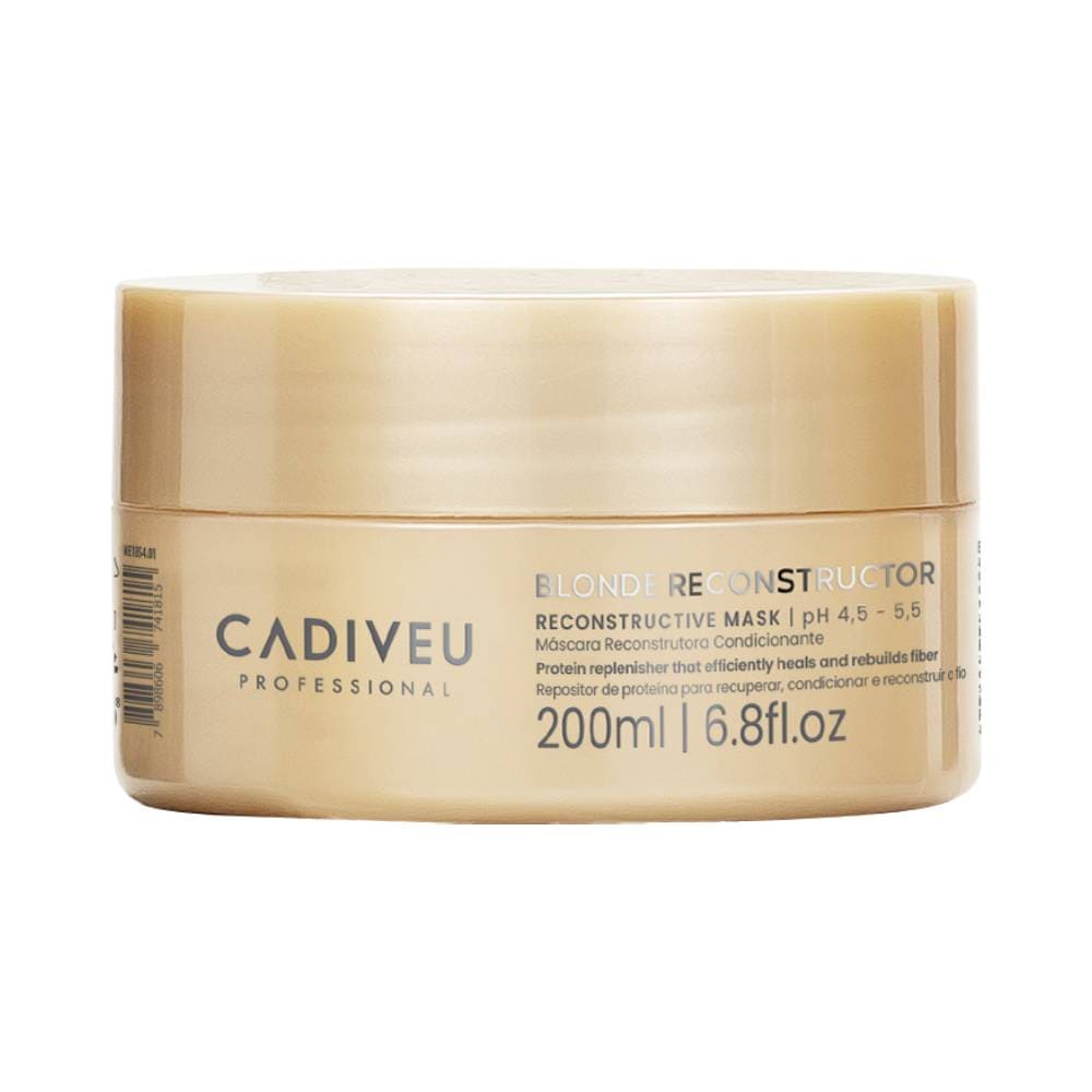 Máscara de Reconstrução Cadiveu Blonde Reconstructor 200ml