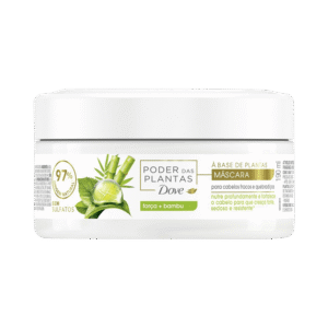 Máscara de Tratamento Dove Poder das Plantas Força + Bambu 190ml