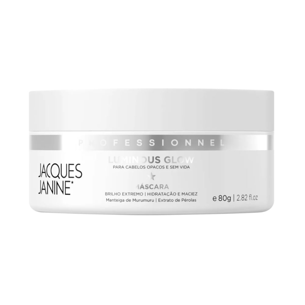 Máscara Capilar Jacques Janine de Tratamento Luminous Glow 80g