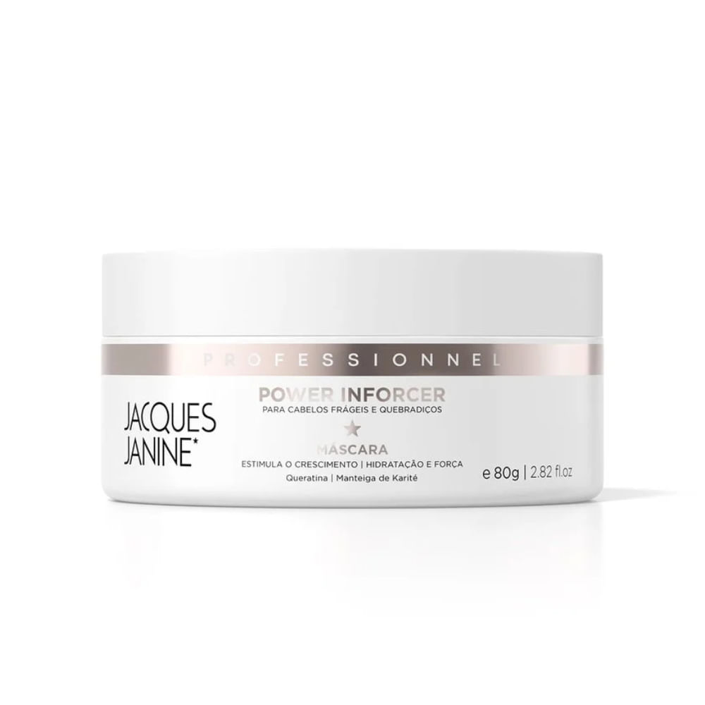 Máscara Capilar Jacques Janine de Tratamento Power Inforcer 80g