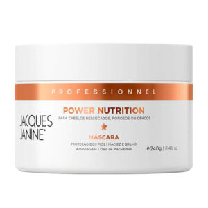 Máscara Capilar Jacques Janine de Tratamento Power Nutrition 240g