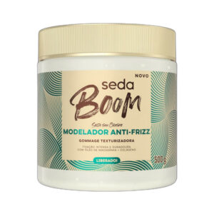 Modelador Capilar Seda Boom Gommage Texturizadora Anti Frizz 500g