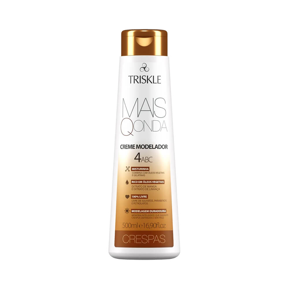 Modelador Triskle Mais Q Onda Crepas 500ml