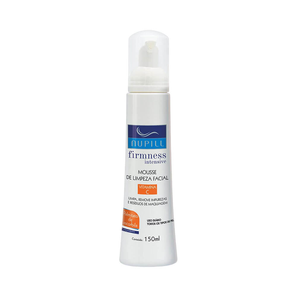 Mousse de Limpeza Facial Nupill Firmness Intensive Vitamina C 150ml