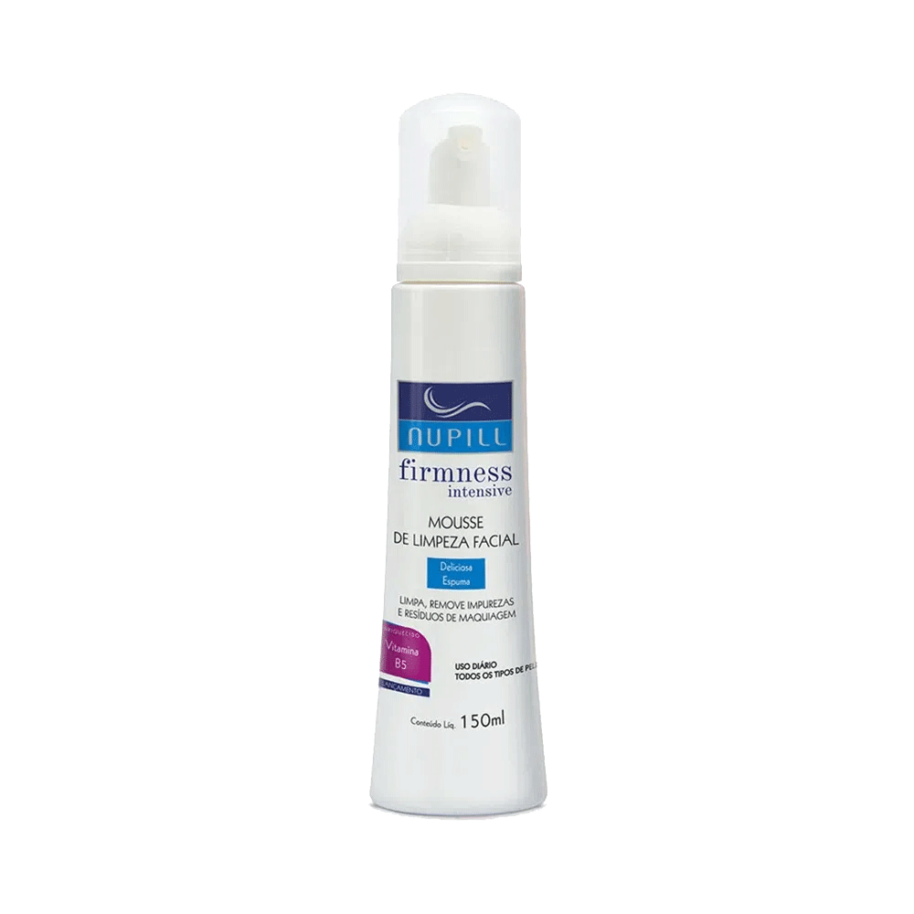 Mousse de limpeza Facial Nupill Vit B5 150ml