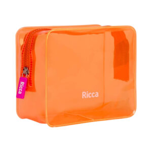 Necessaire Ricca Neon Laranja Pequena