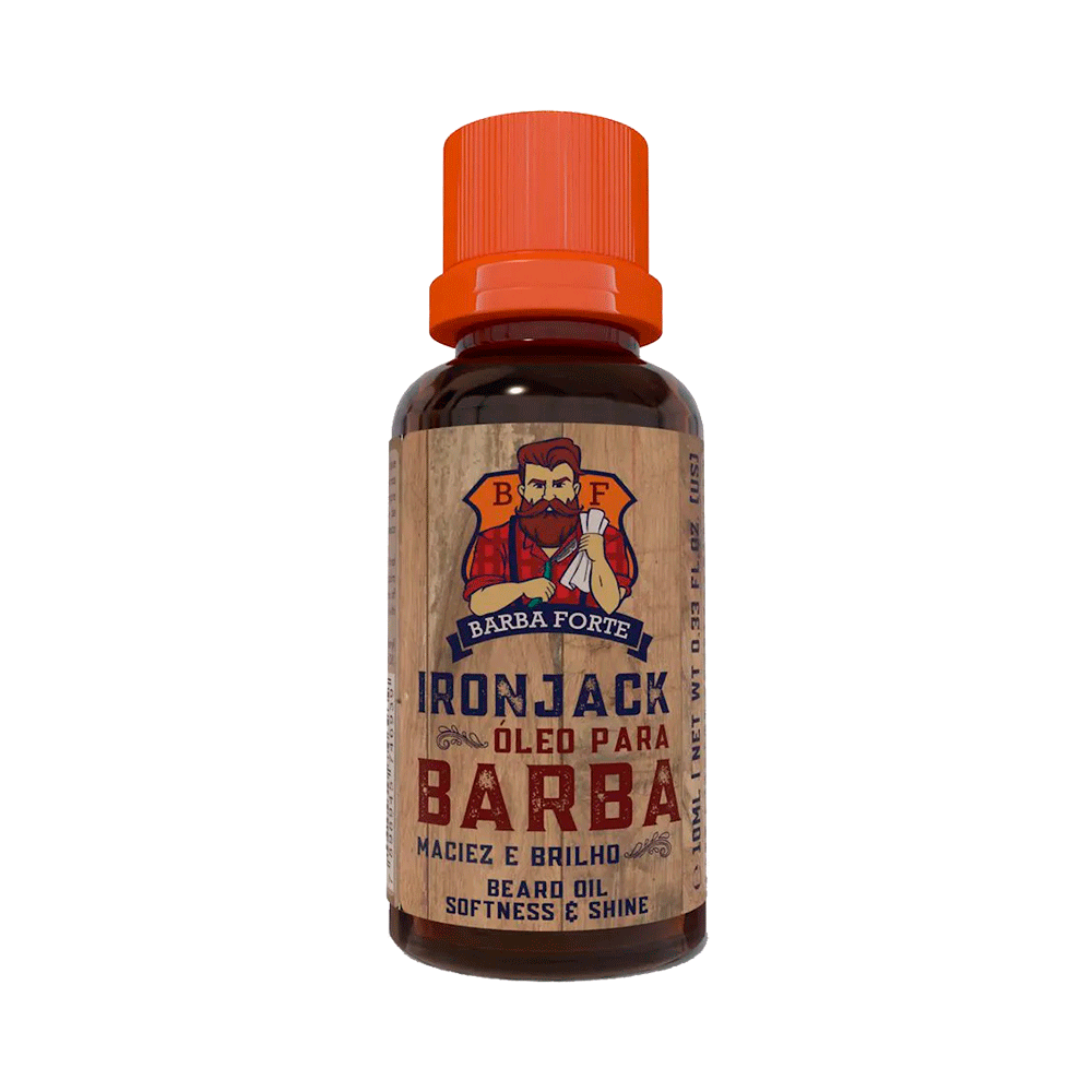 Óleo Barba Forte Iron Jack 10ml