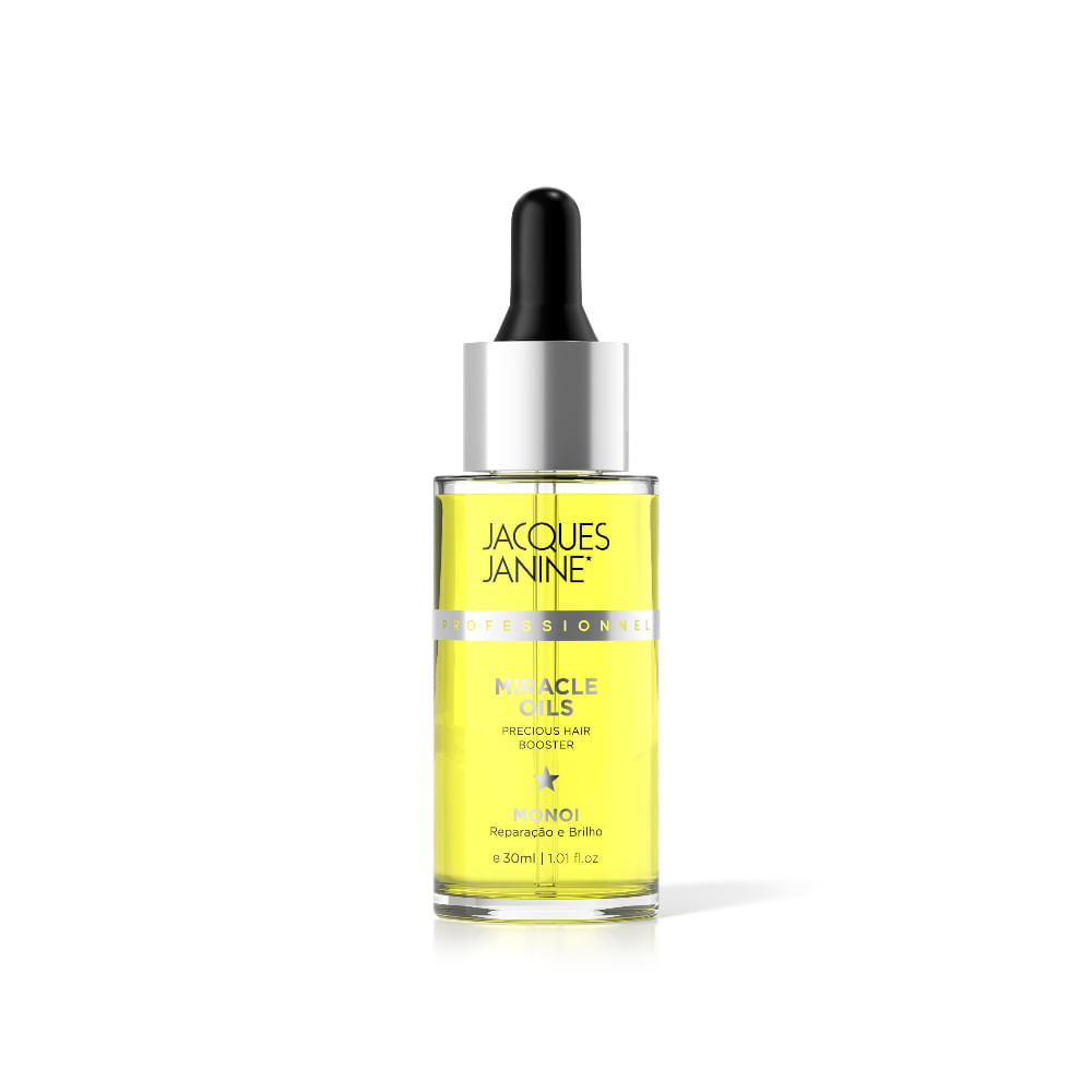 Óleo Jacques Janine Miracle Oils Hair Booster Monoi 30ml