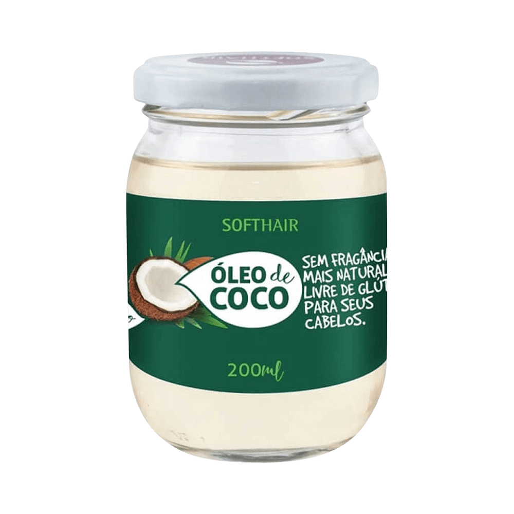 Óleo de Coco Soft Hair Vegano 200ml