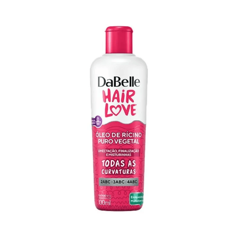 Óleo Dabelle Hair Love de Rícino 100ml