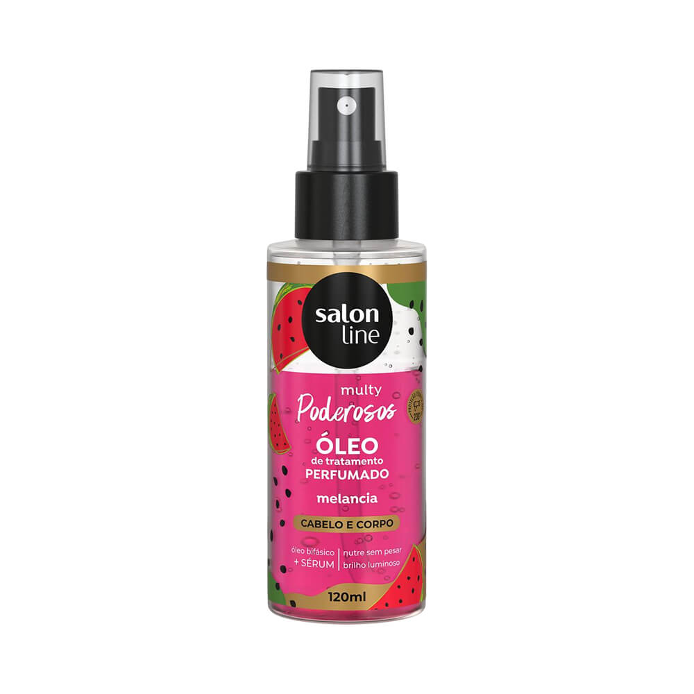 Óleo + Sérum Bifásico Cachos dos Sonhos Multy Poderosos Melancia Salon Line 120ml