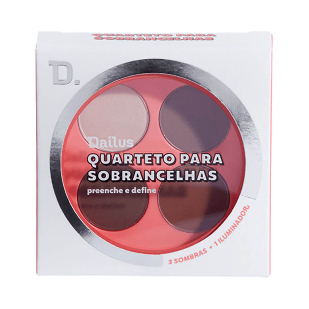 Paleta Dailus Quarteto para Sobrancelhas