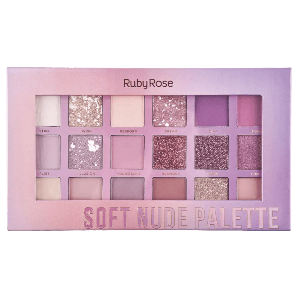 Paleta de Sombras Ruby Rose Feels Soft Nude
