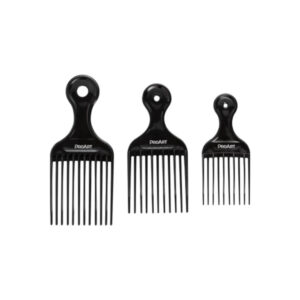 Pente ProArt Garfo Wonder Curly 3 Unidades