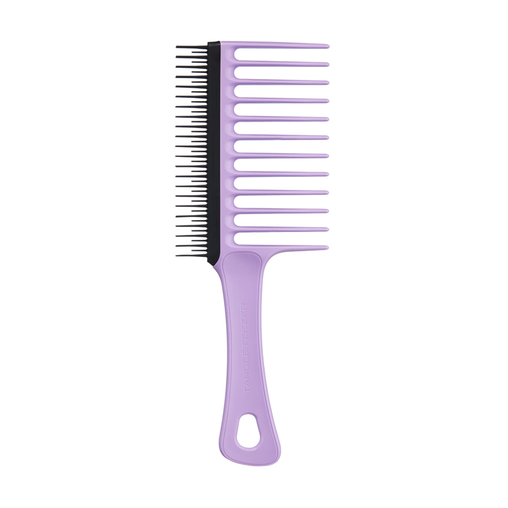 Pente de Cabelo Tangle Teezer Comb Wide Tooth Lilac/ Black