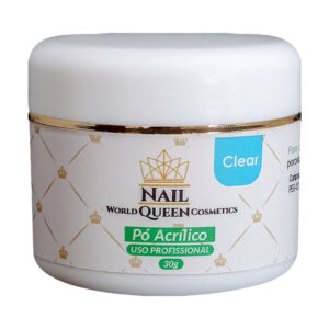 Pó Acrilico Nail Queen Clear 30g